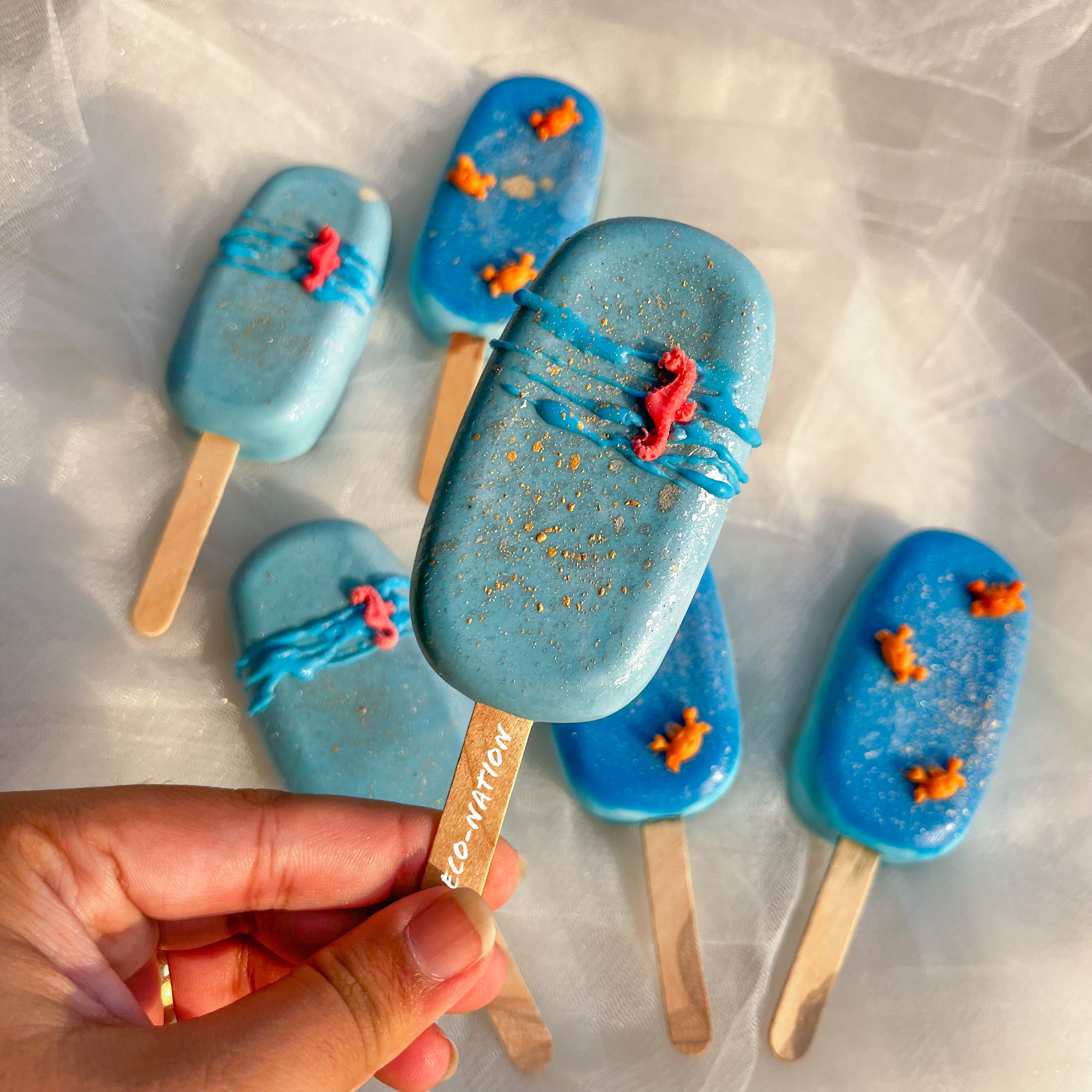 Ocean-Themed Popsicles