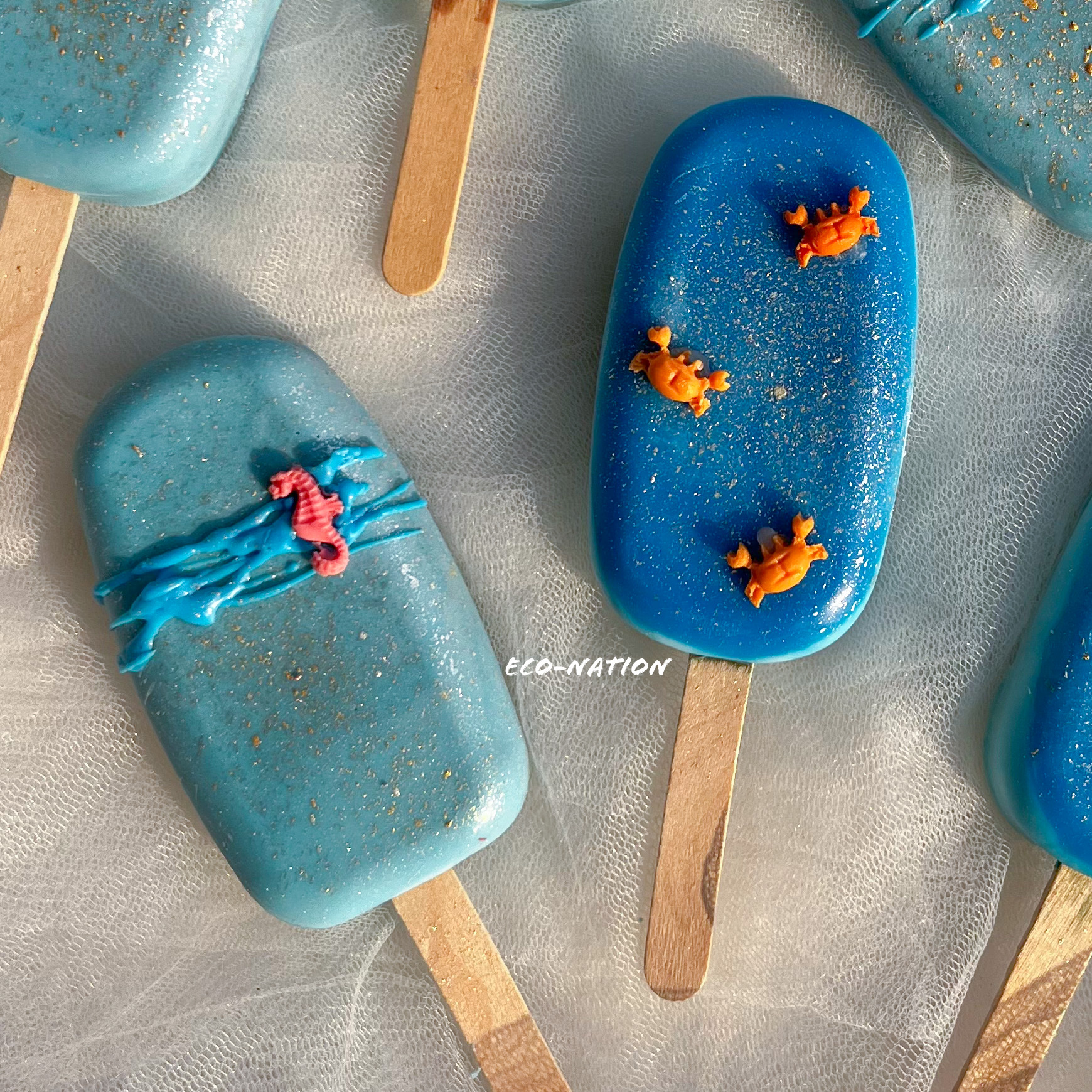 Ocean-Themed Popsicles