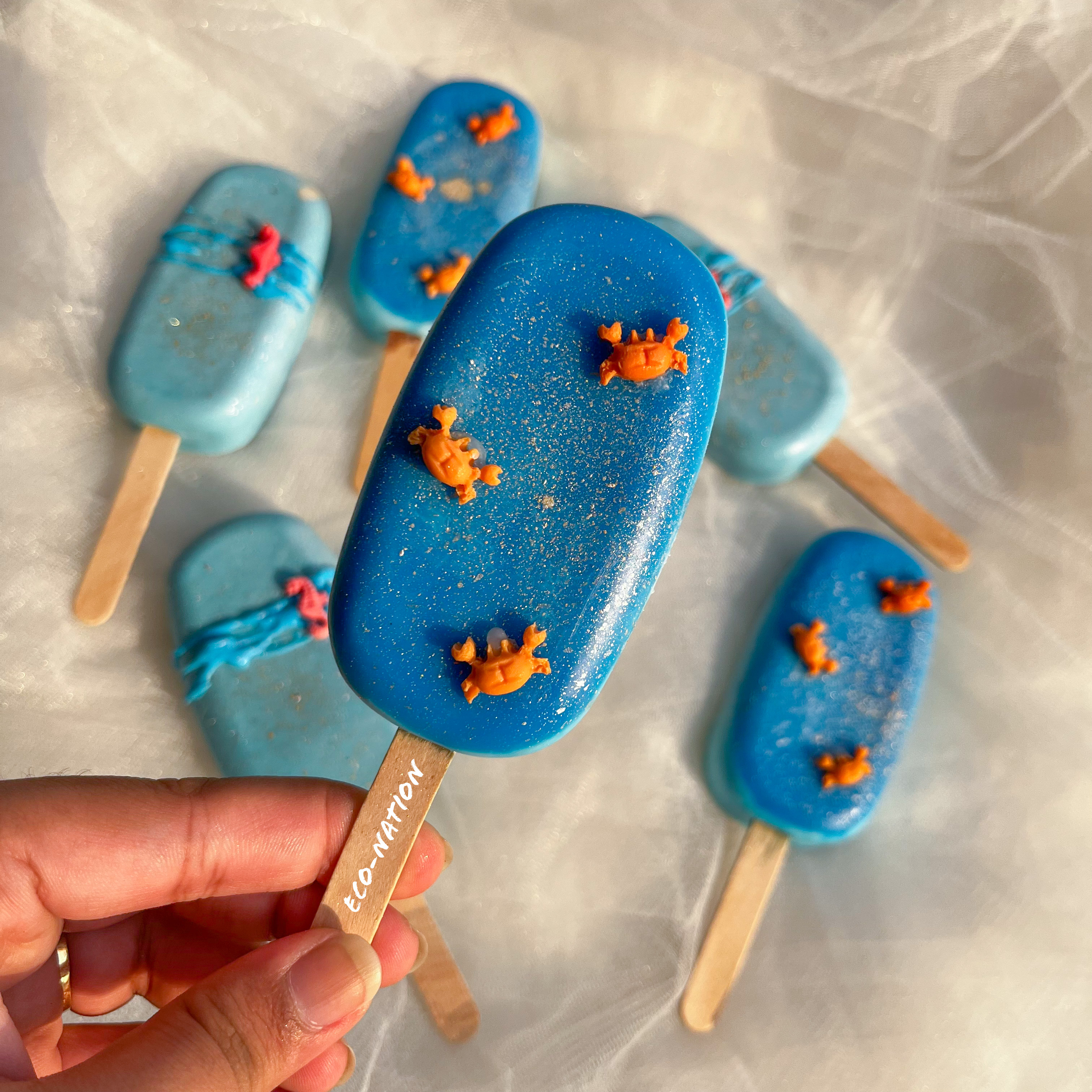 Ocean-Themed Popsicles