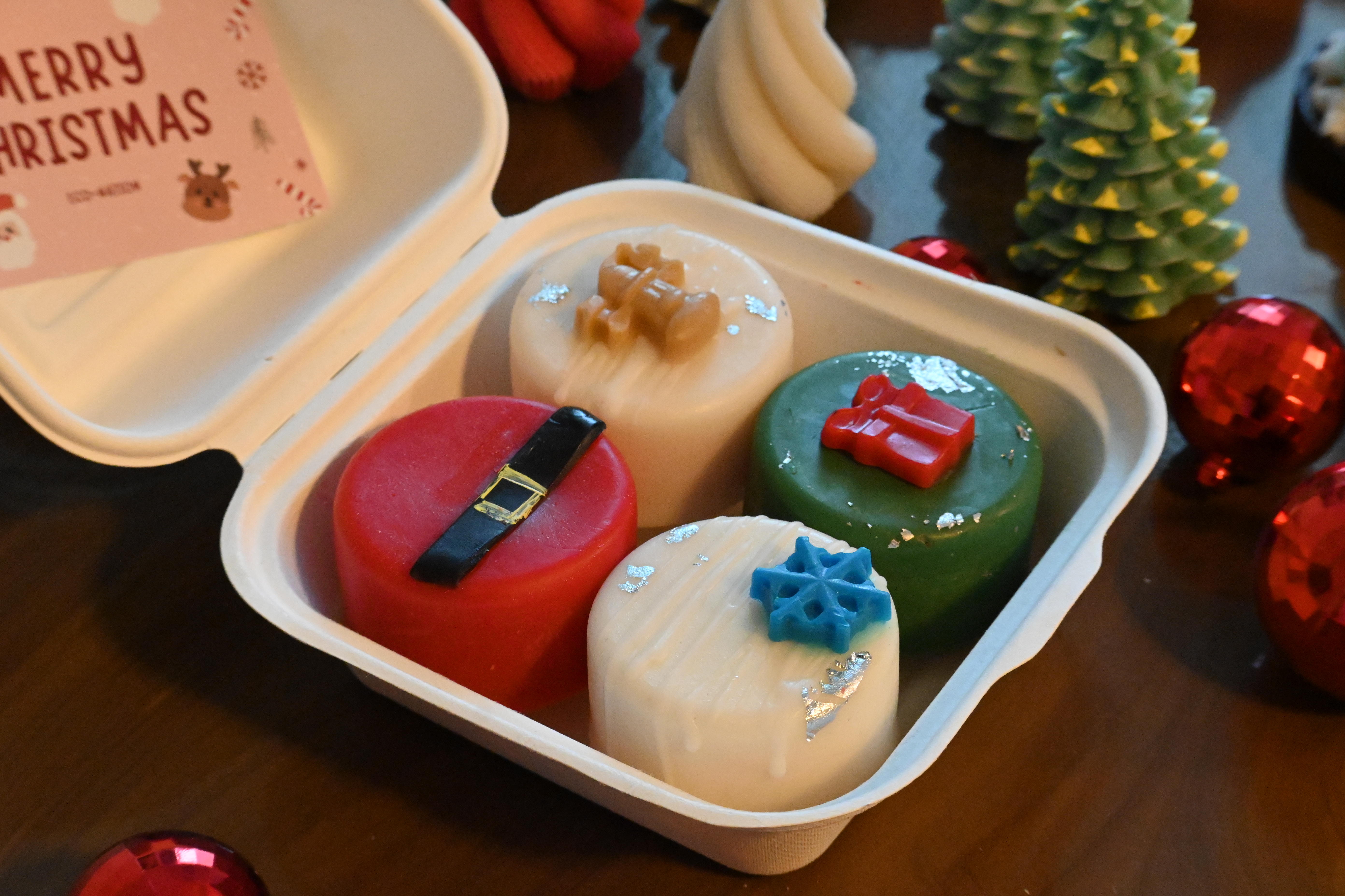 Christmas Soaps Set