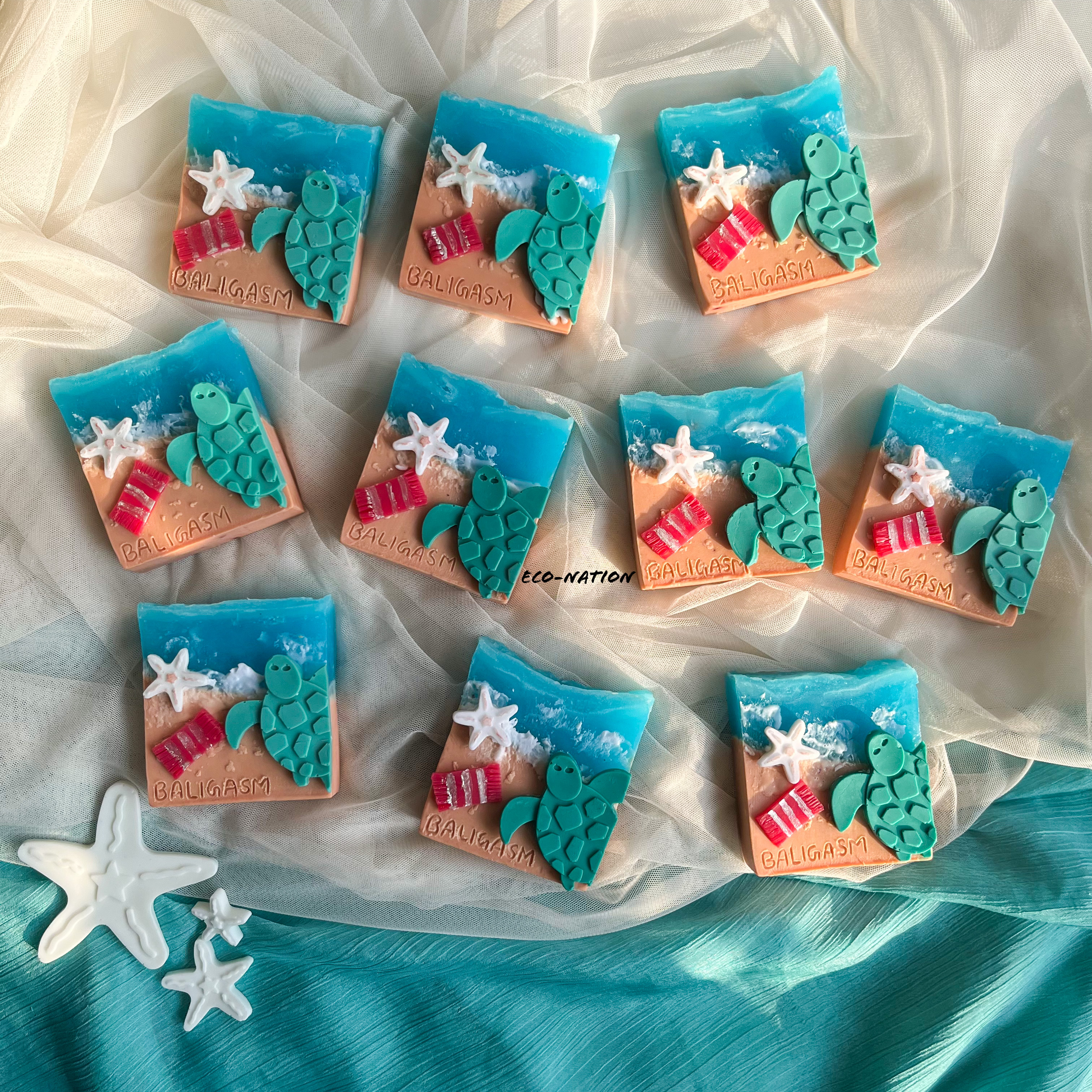 Ocean-Themed Soaps