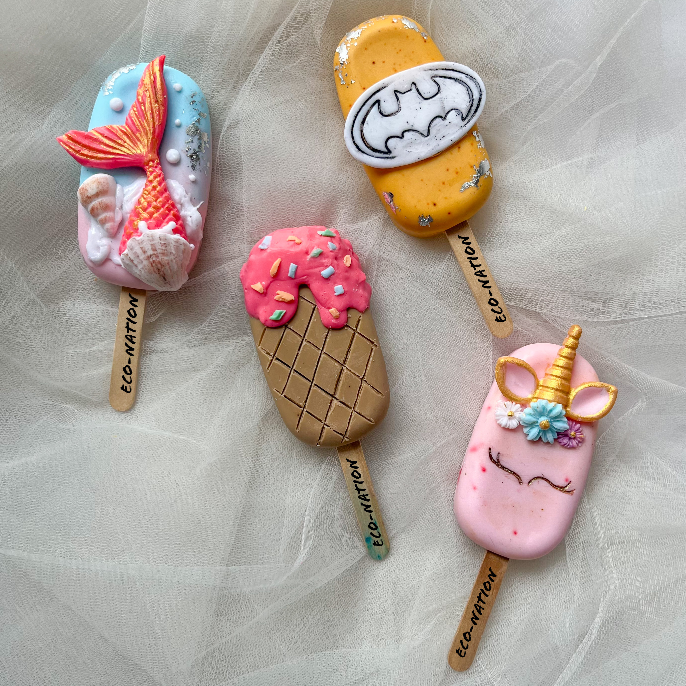 Decorative Ice-Cream Soaps