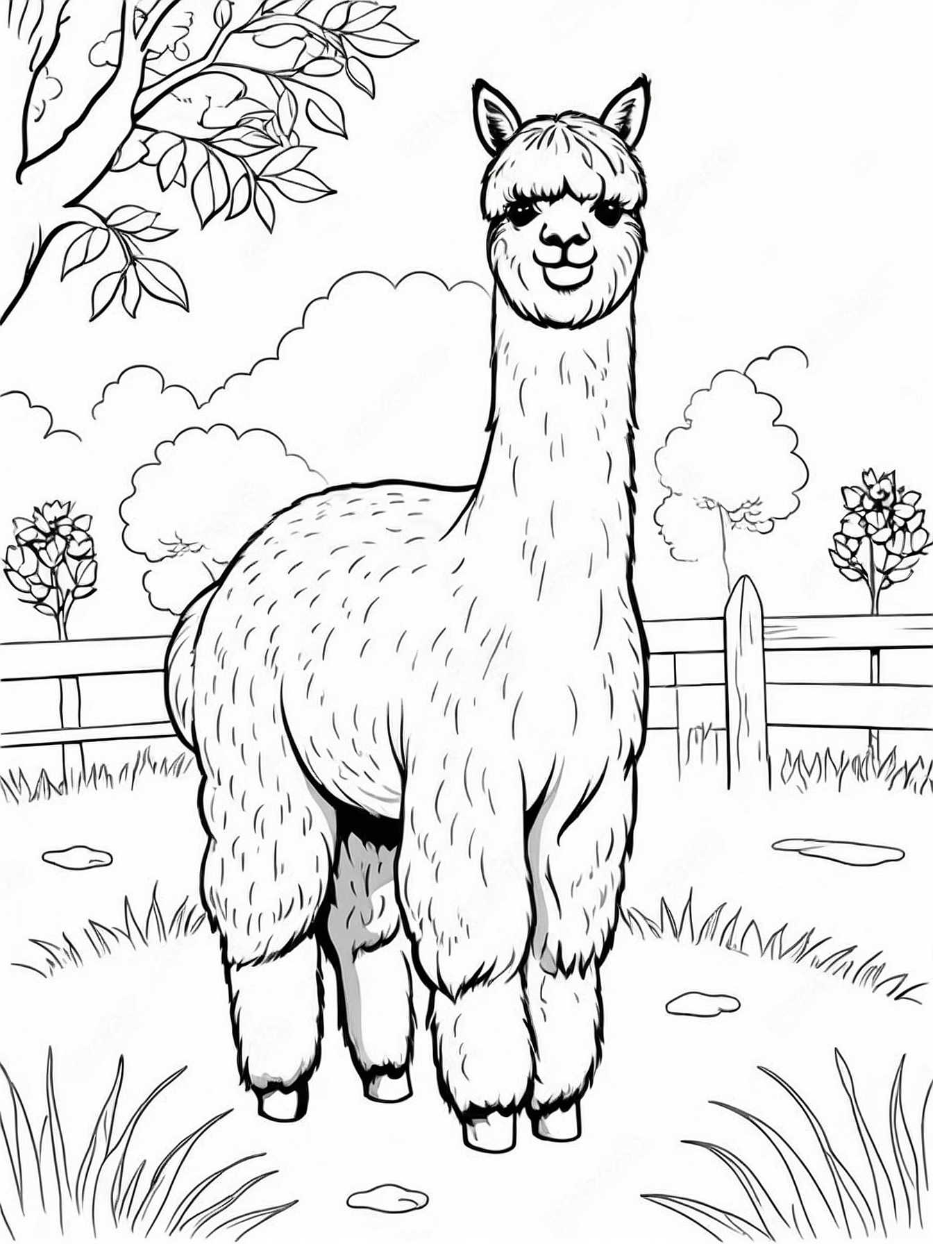A to Z Animal Coloring Book for Kids. Wild and Farm Animals, Ages:5+