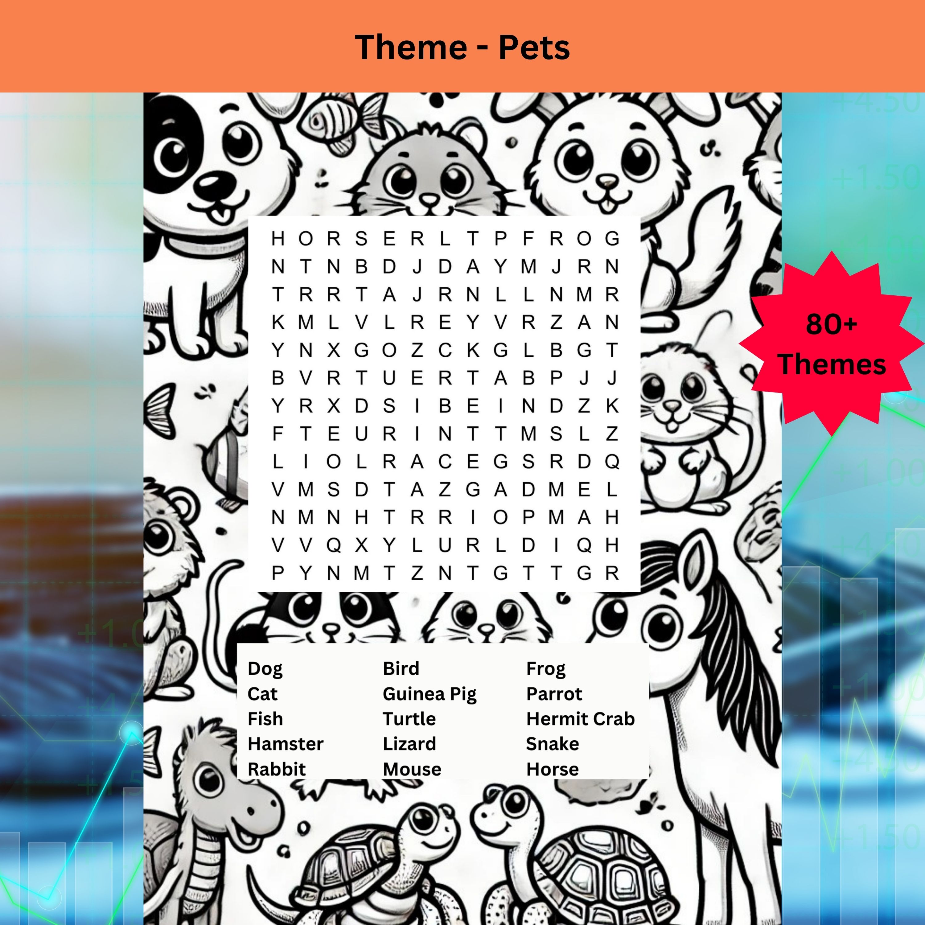 Printable | Word Search Puzzles for Kids Ages 6+, 1000+ Words