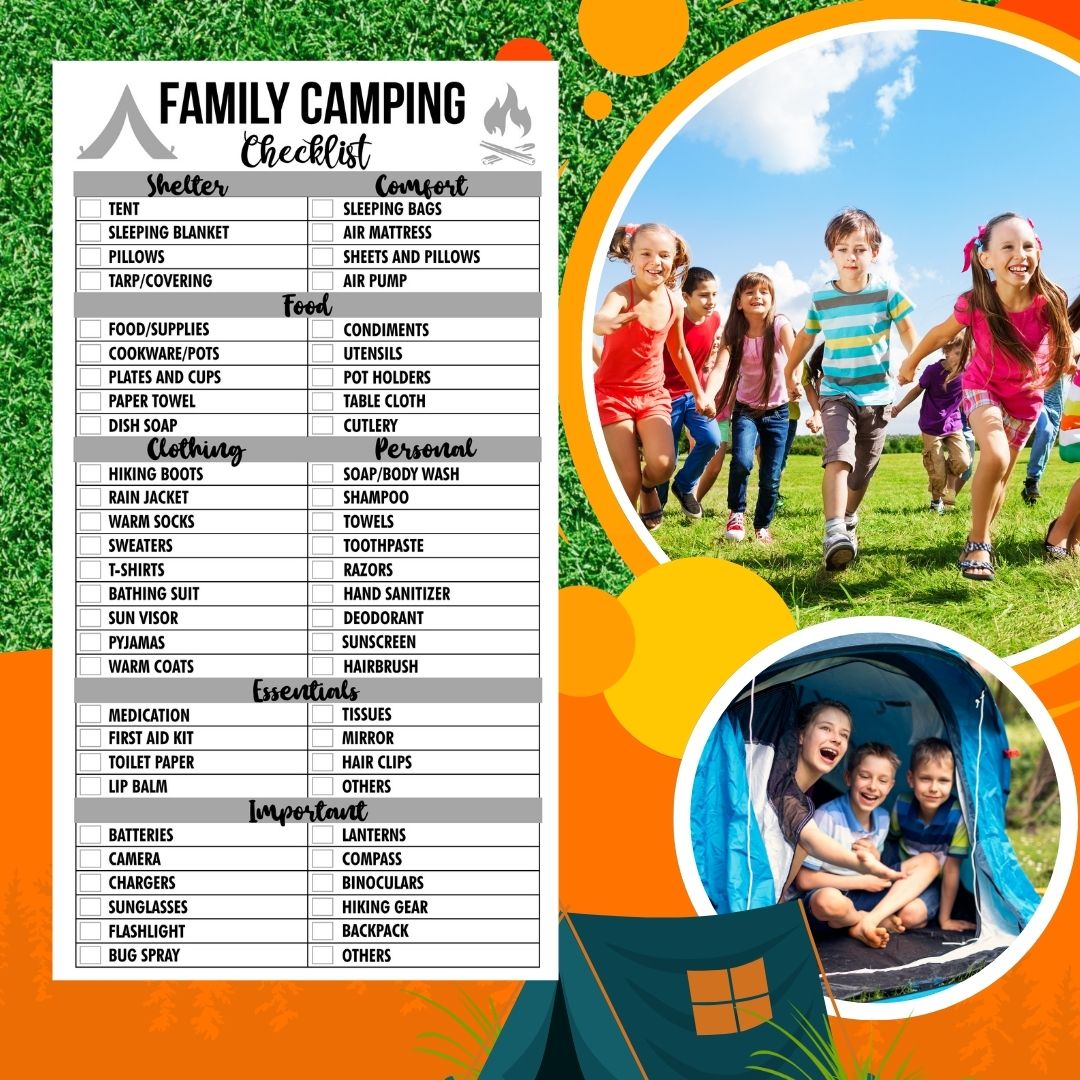 Family Camping Checklist