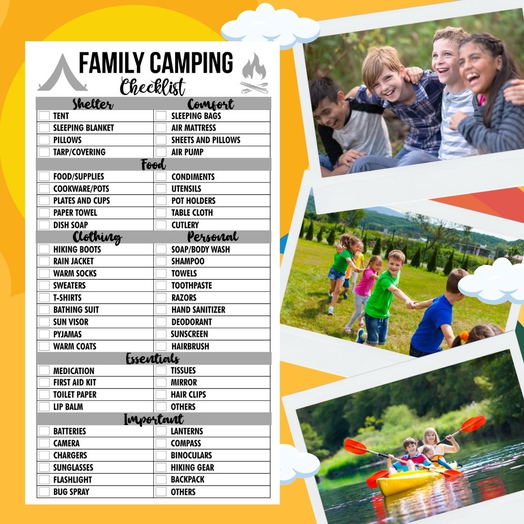 Family Camping Checklist