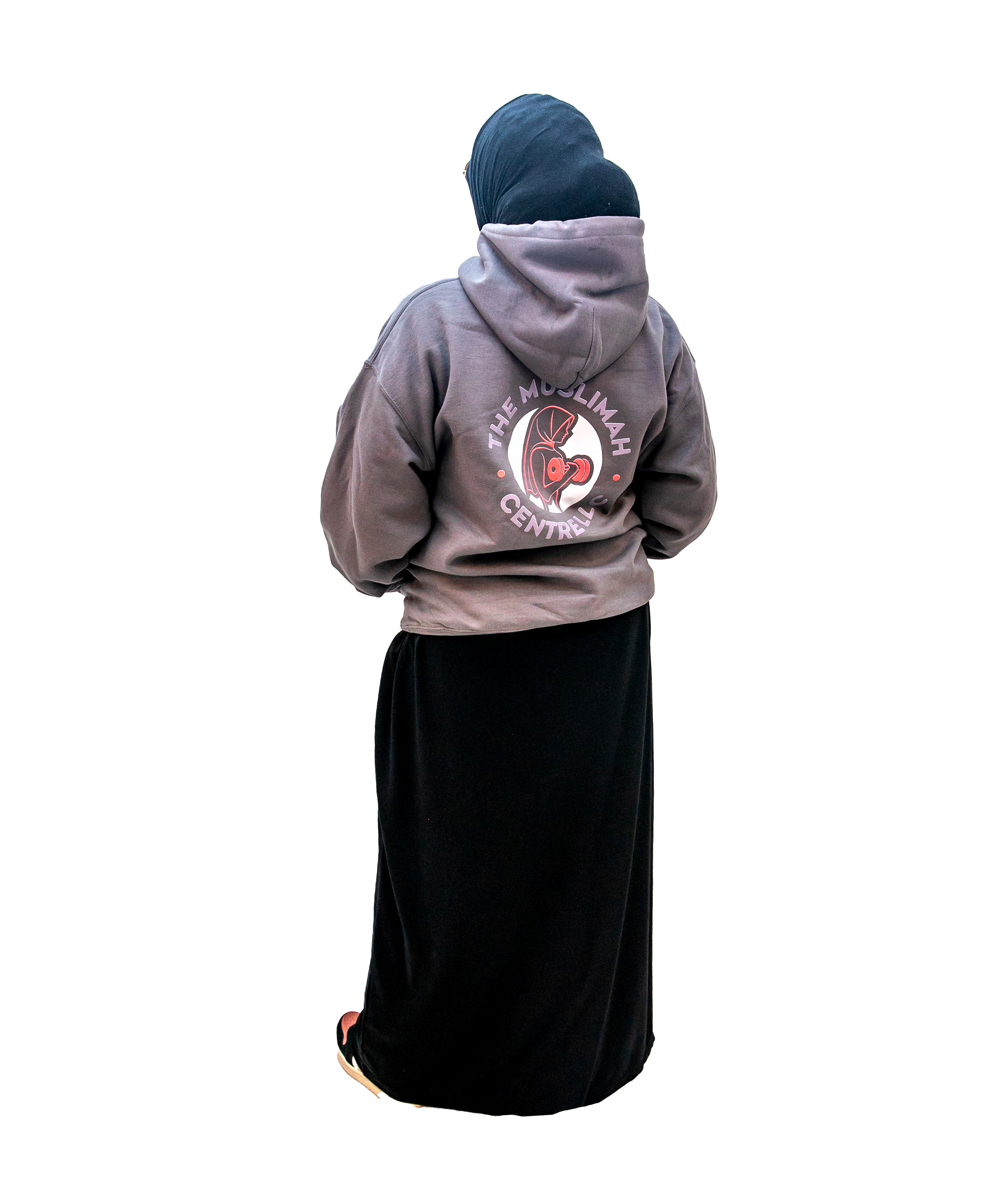 The Muslimah Centre LLC Hoodie- Dark Gray