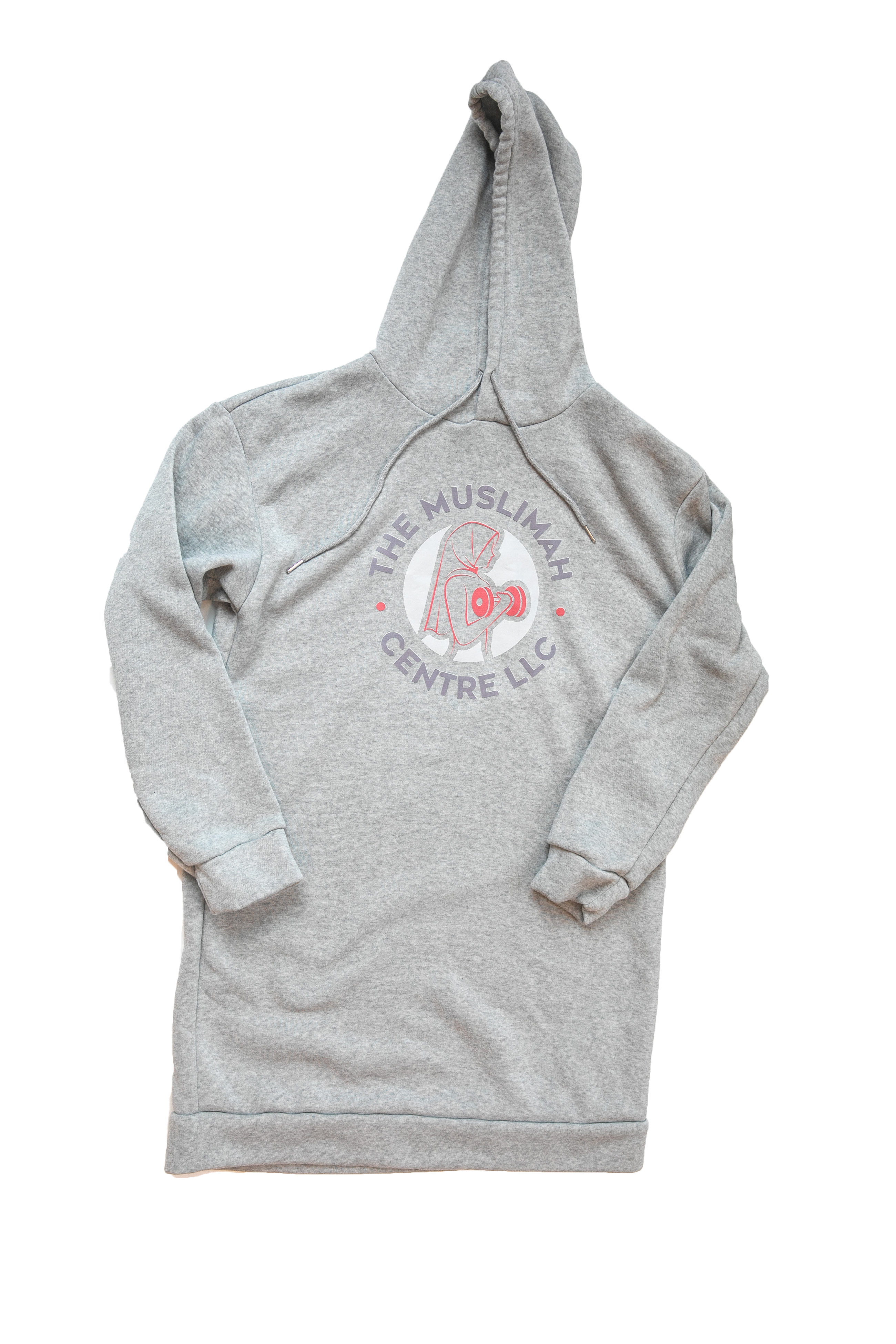 Long mid-thigh hoodie