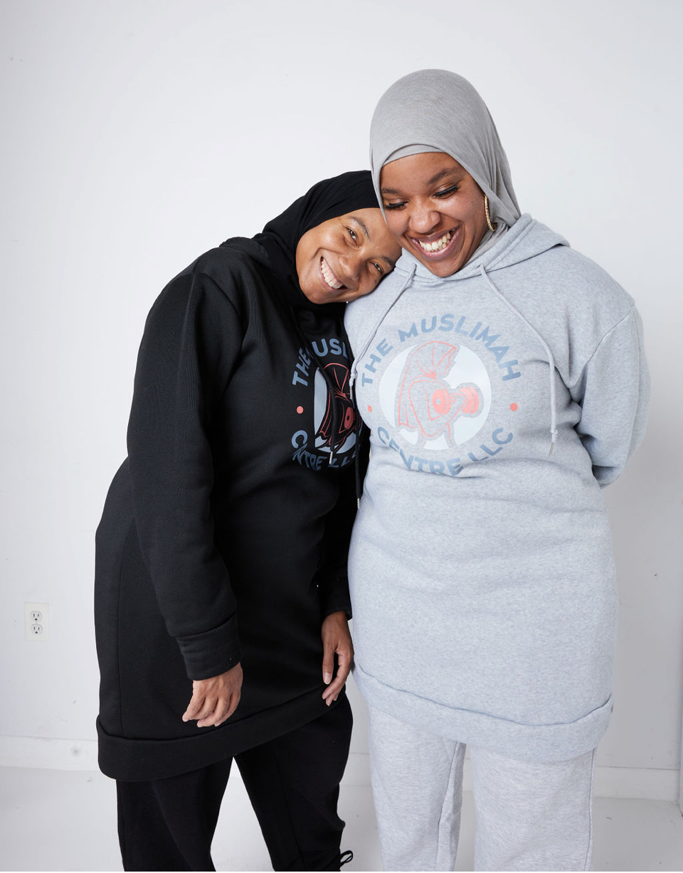 Long mid-thigh hoodie