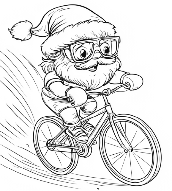 Bold and Easy Christmas Coloring Book 01