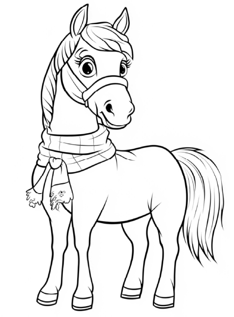 Bold and Easy Christmas Coloring Book 02