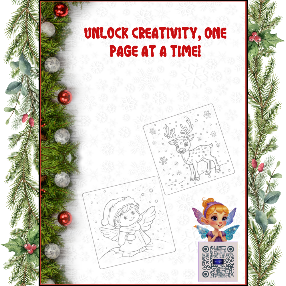 Bold and Easy Christmas Coloring Book 04