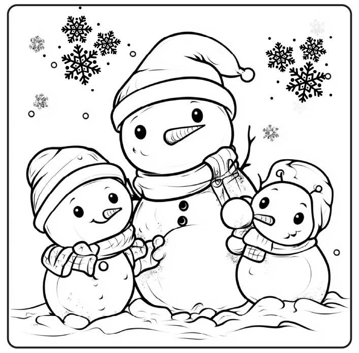 Bold and Easy Christmas Coloring Book 06