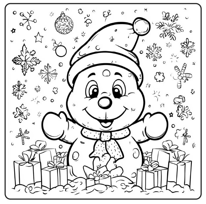 Christmas Coloring Book 