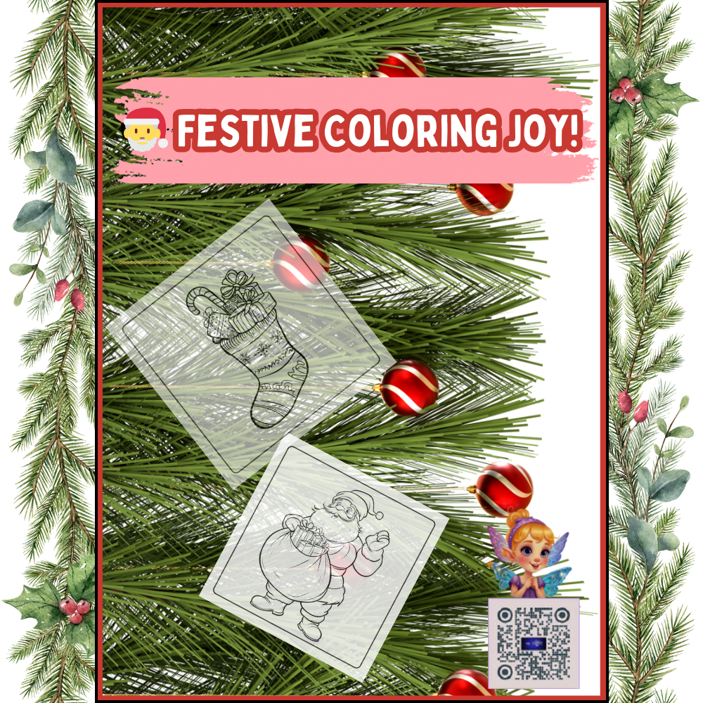 Bold and Easy Christmas Coloring Book 14