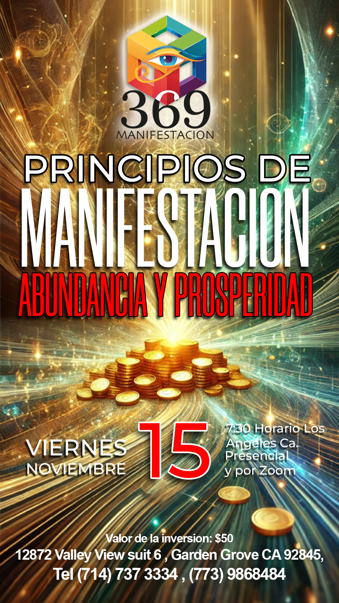 Entrenamiento Principios de Manifestación
