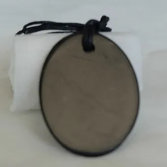 Pendentif rond OVALE plein 3.5 cm