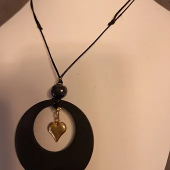 Pendentif pièce unique n°1 - HEART