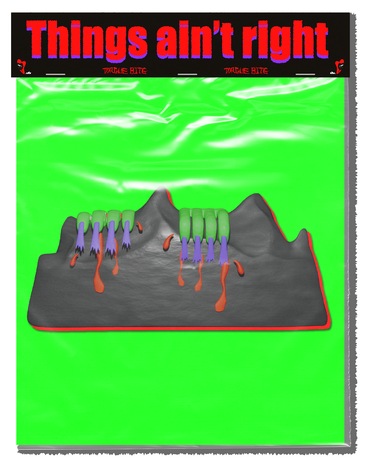 Climbing with blood 