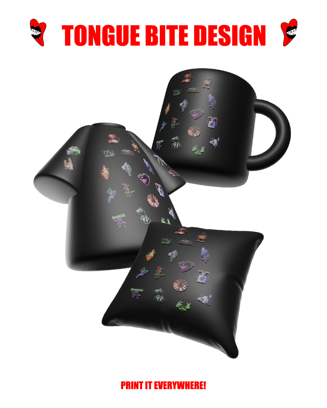 Things Ain't Right 3D digital stickers package
