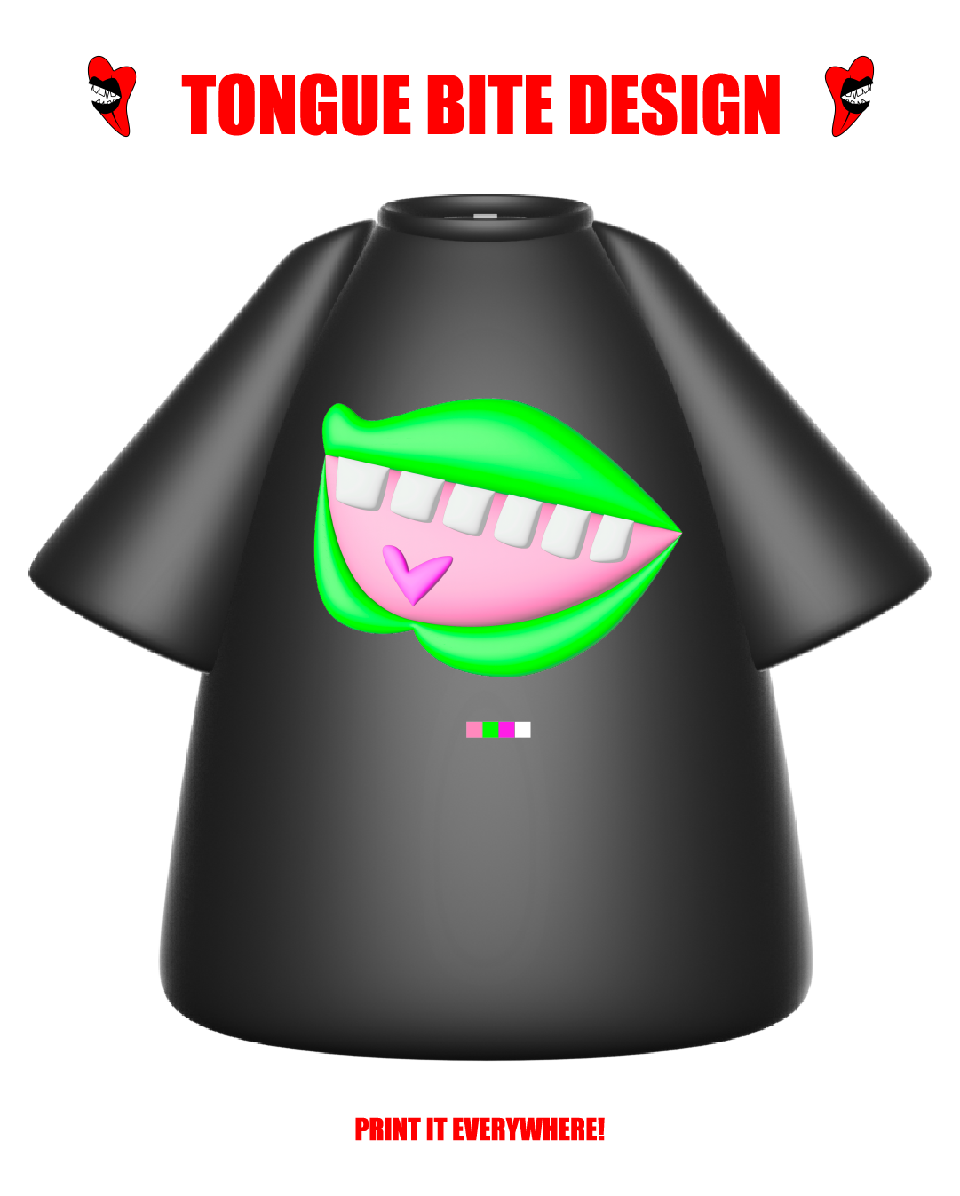 Laughing mouth