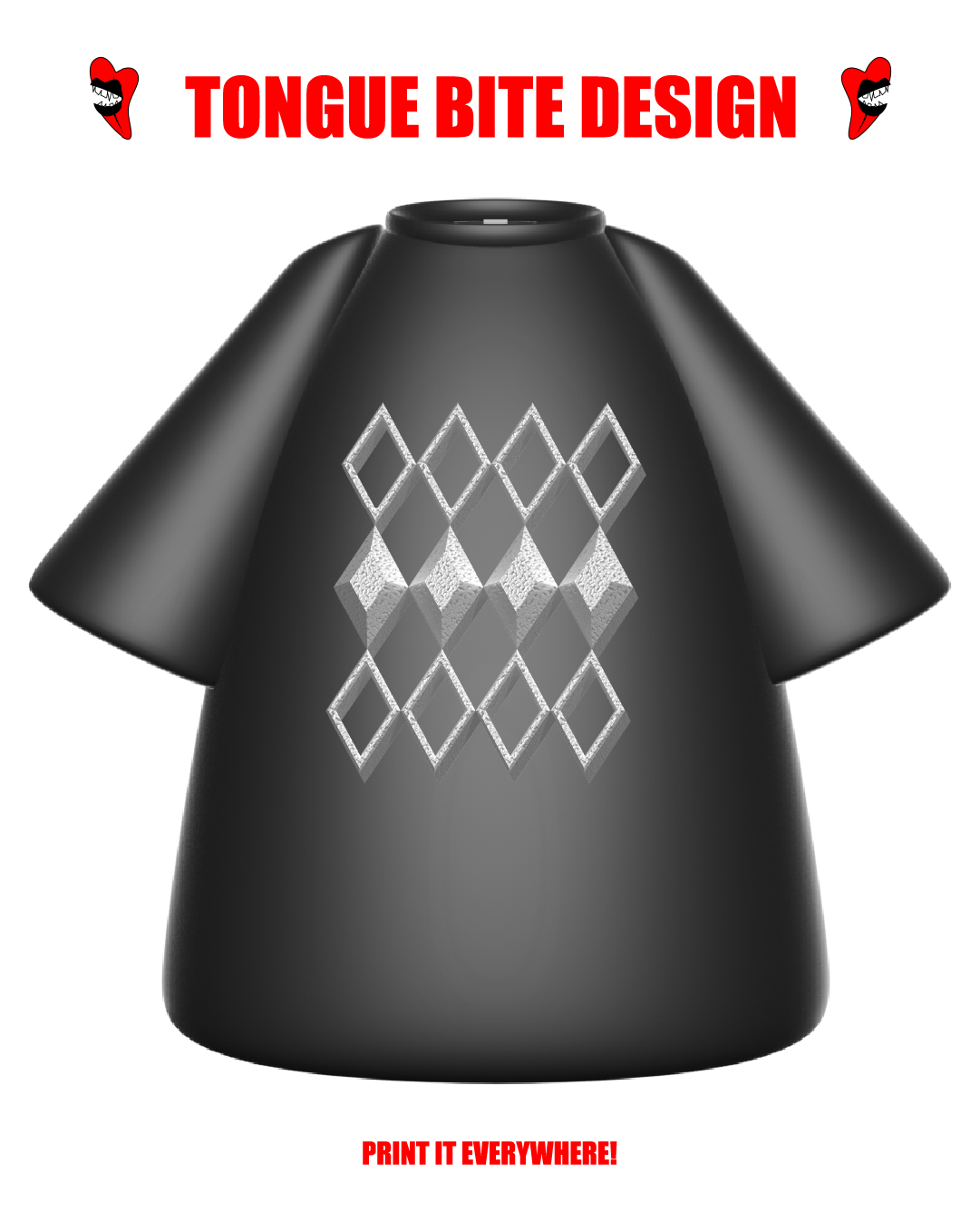 Rigid Diamond in Matrix