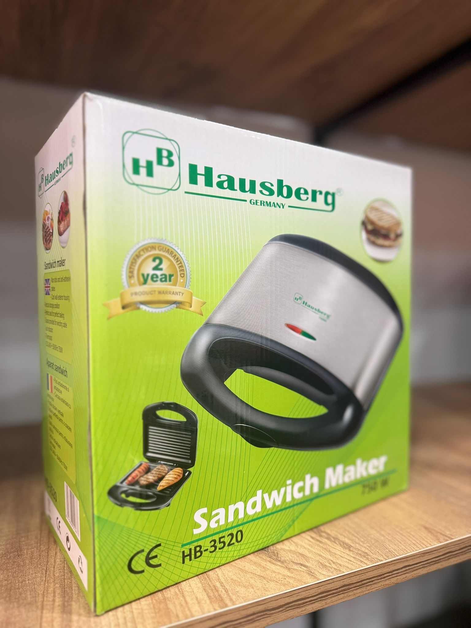 Hausberg Sandwich Maker Tost Makinesi