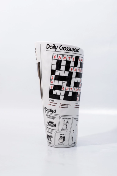 Vase "Papier journal" 
