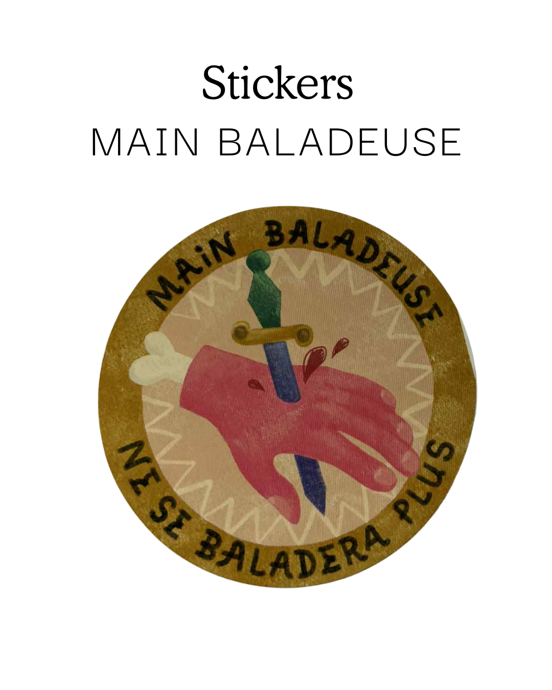 Stickers - Zazou