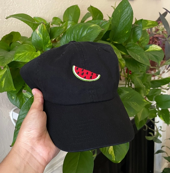 Casquettes pastèque