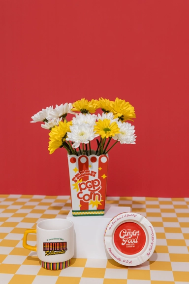 Vase popcorn