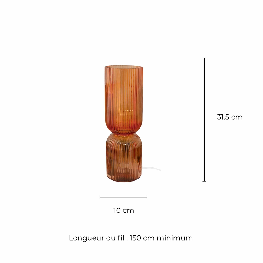 Lampe Vermillon