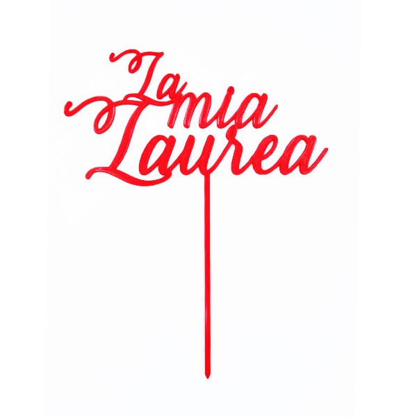 Cake Topper _  La Mia Laurea 