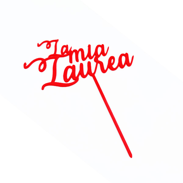 Cake Topper _  La Mia Laurea 