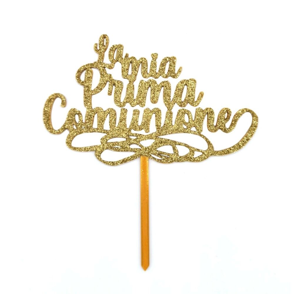 Cake Topper La Mia Prima Comunione 