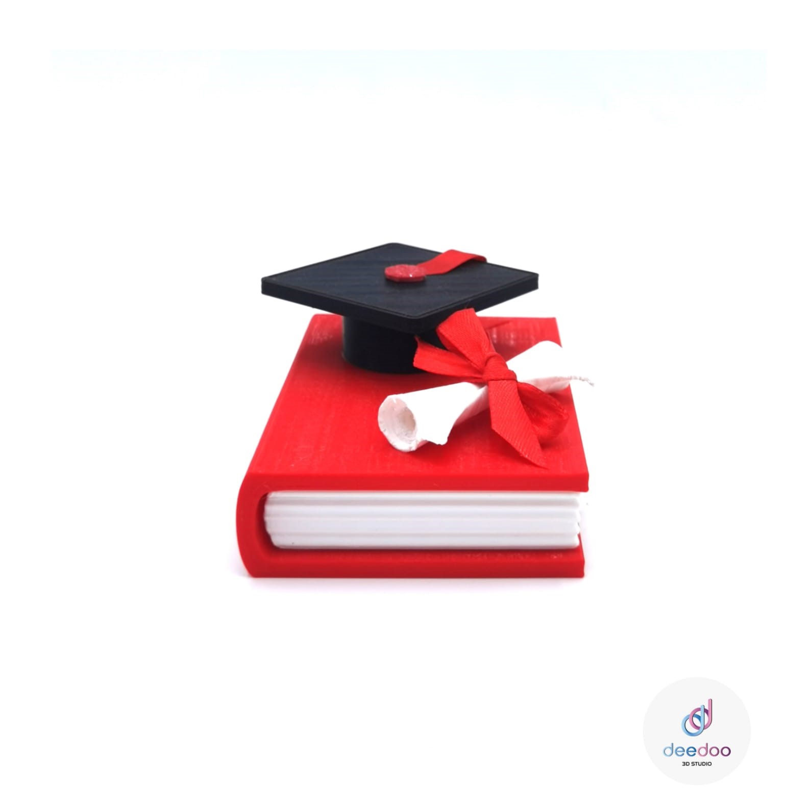 Libro Tesi Laurea con tocco e pergamena _ cake topper