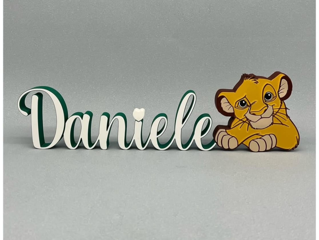 GABRIEL + SIMBA 3D 35 CM 