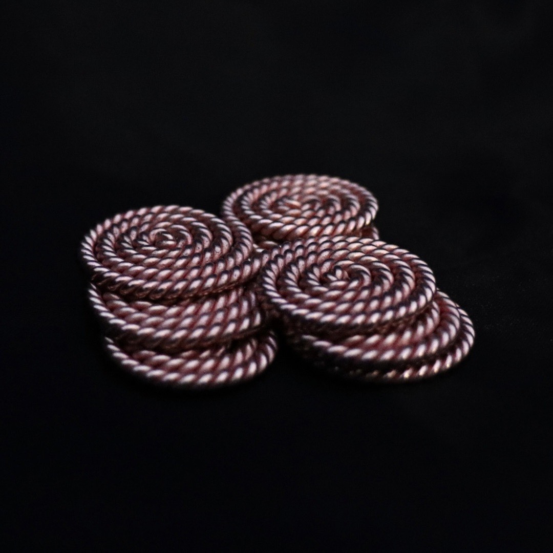 Ancient Copper Triskelion Energy Tool (Water Element)