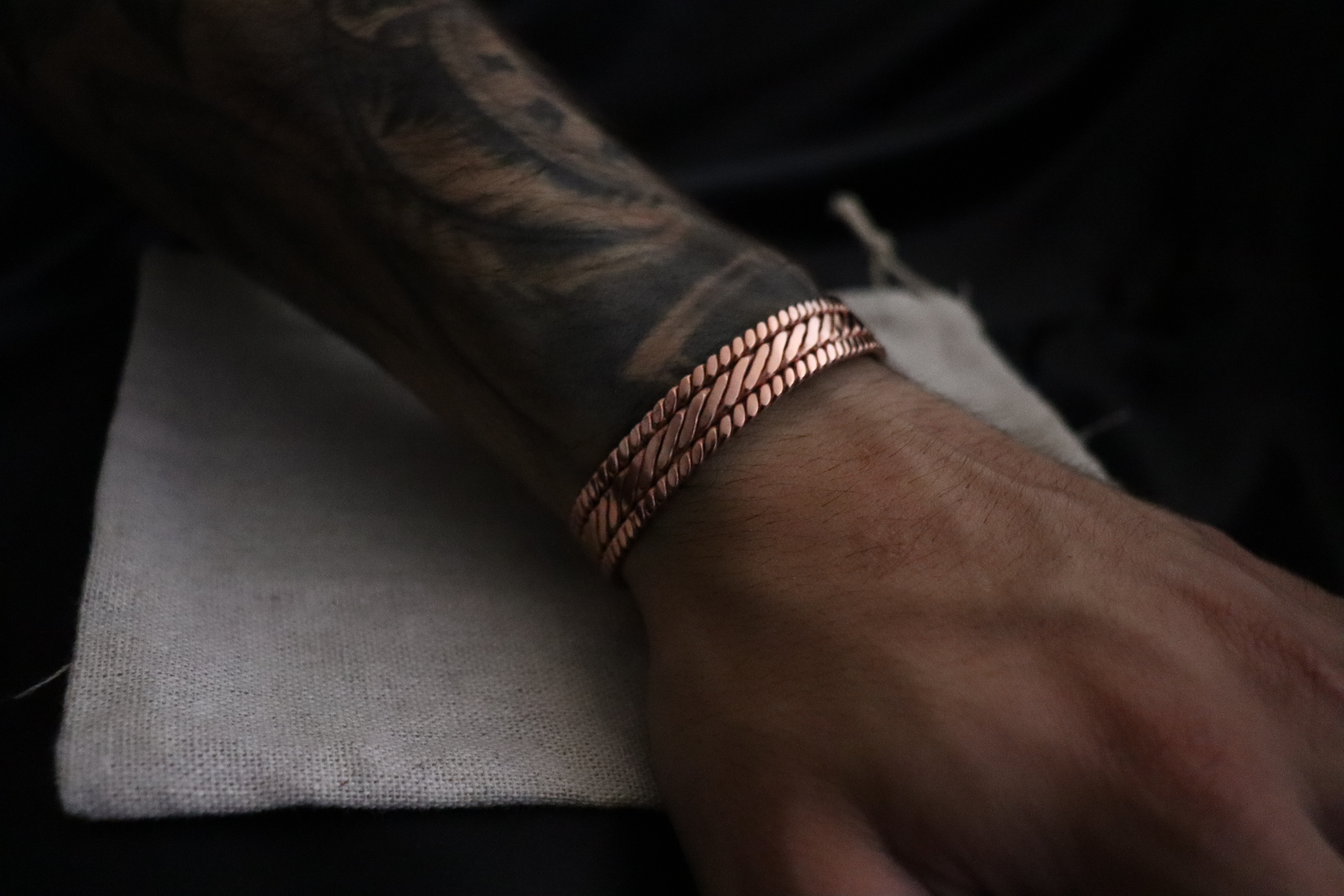 Metaphysical Tensor Ring Cuff Bracelet