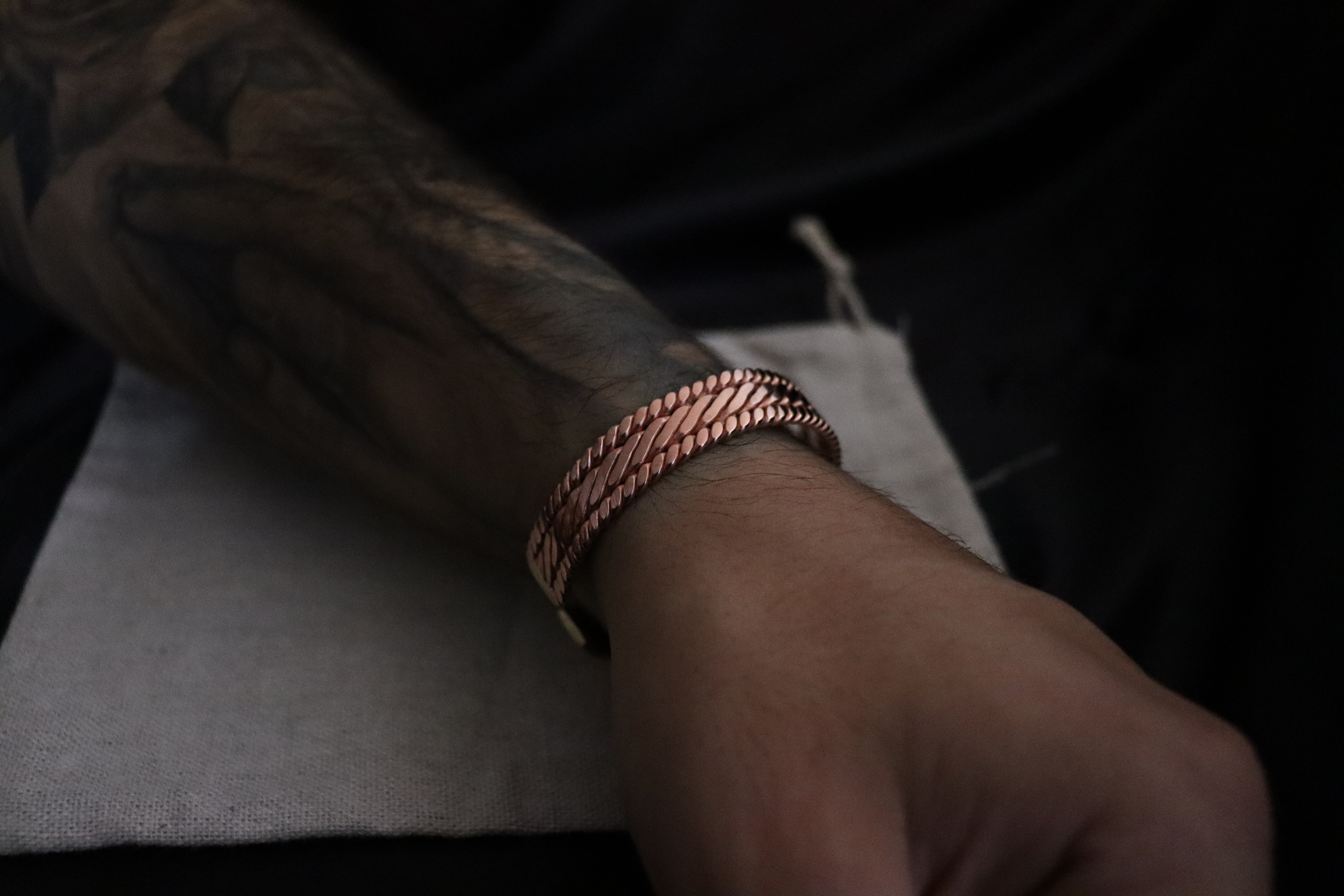 Metaphysical Tensor Ring Cuff Bracelet