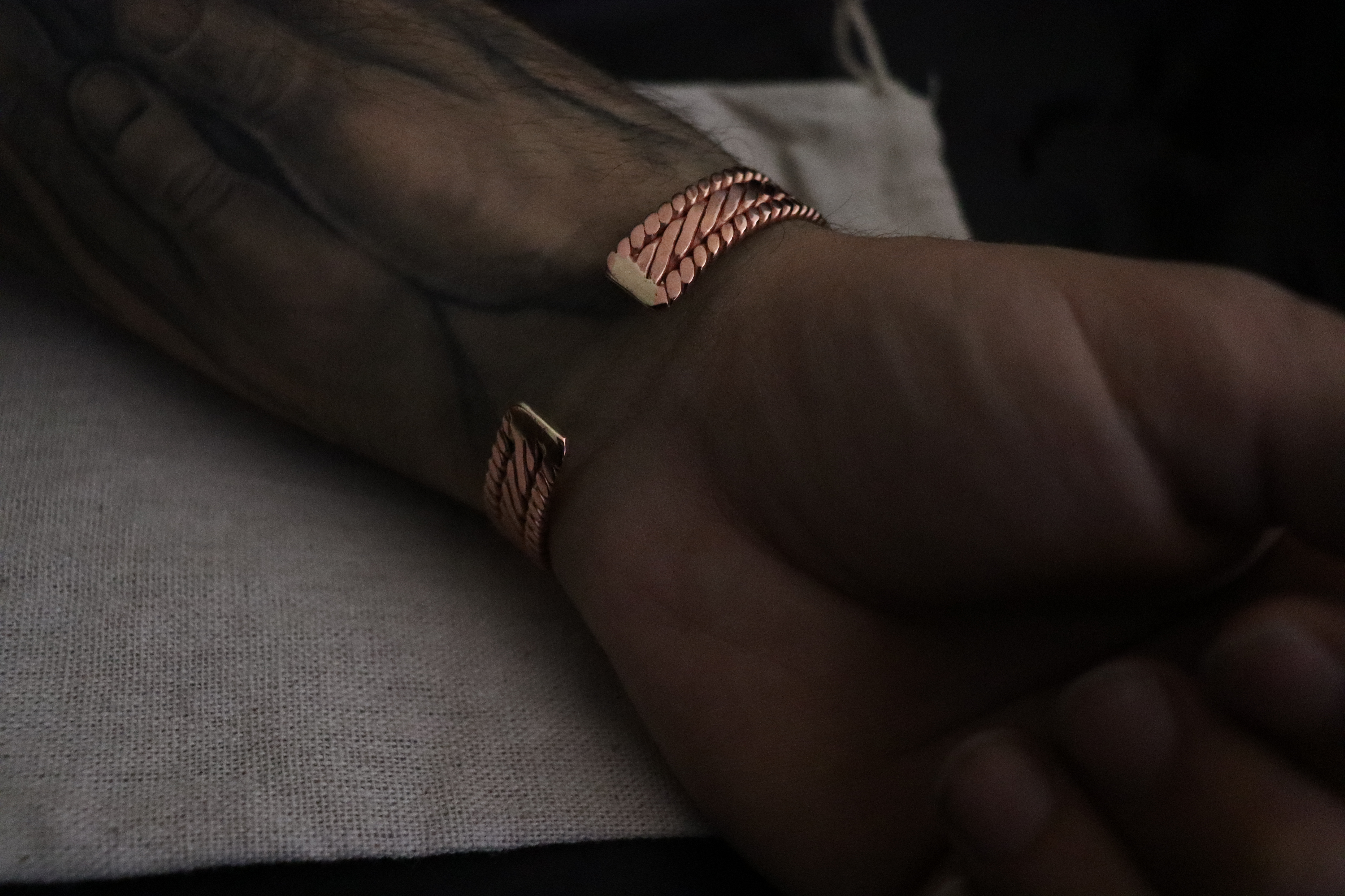 Metaphysical Tensor Ring Cuff Bracelet