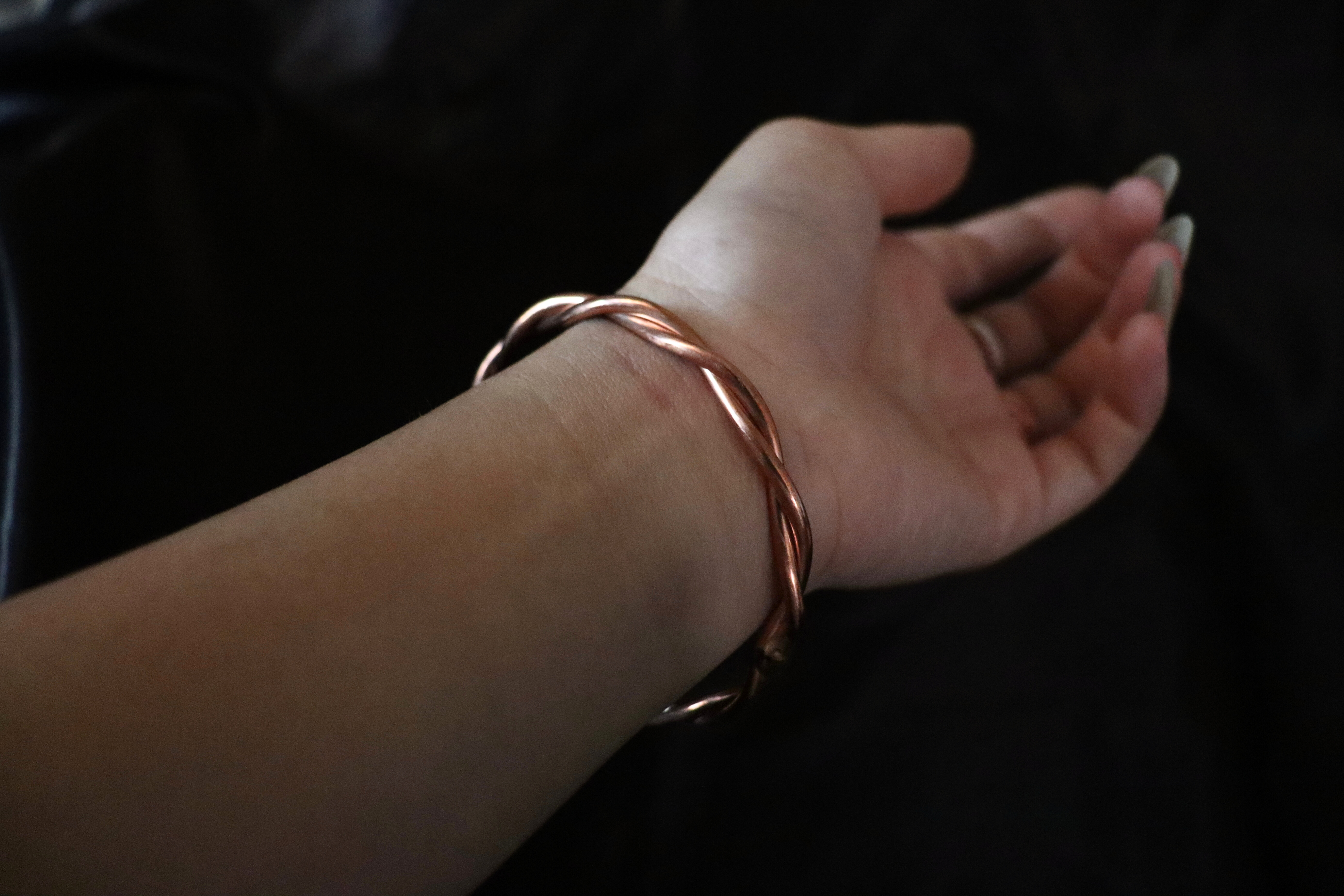 Tensor ring: Copper Energy Bangle, Copper Bracelet