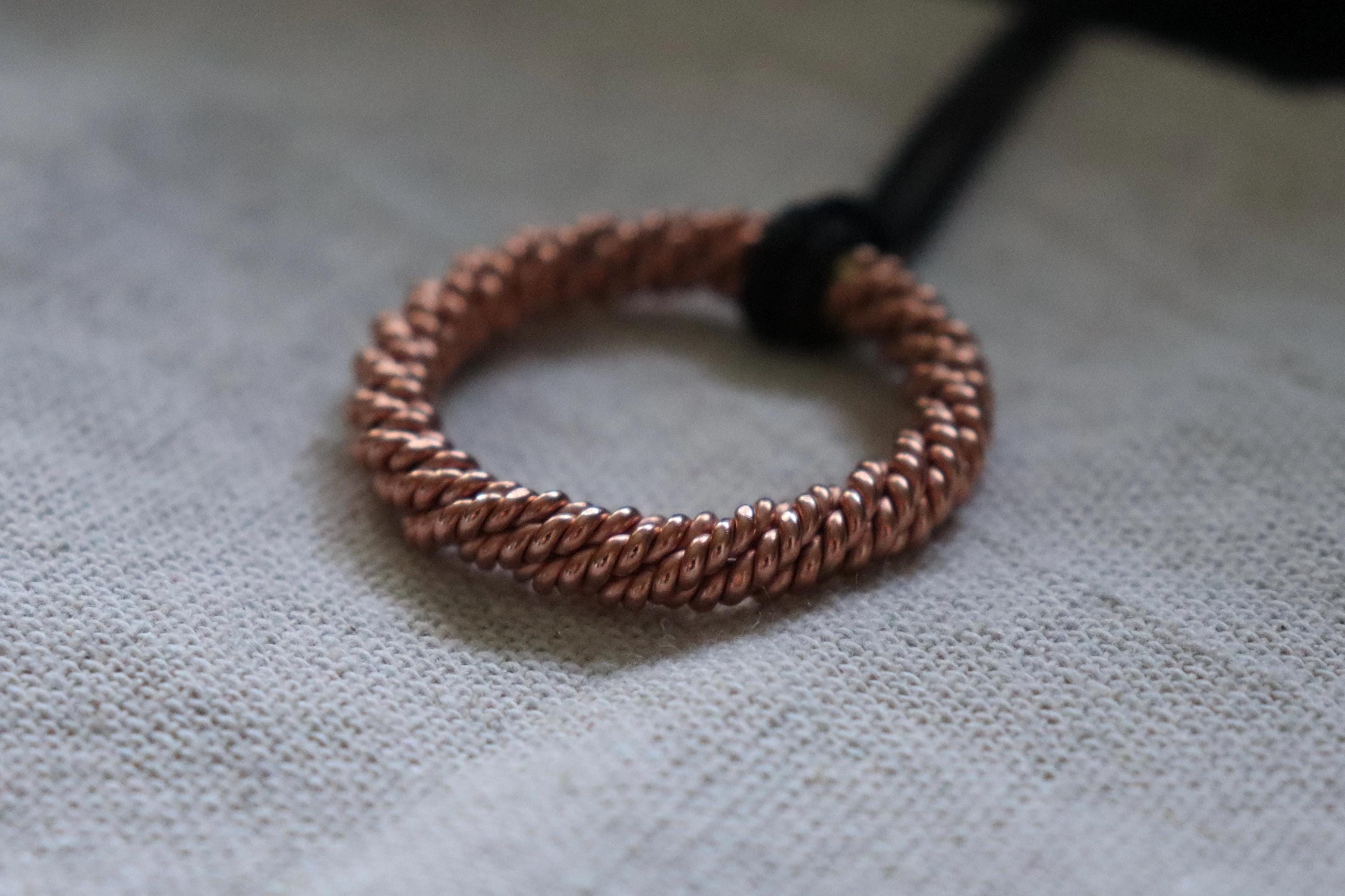 Copper Tensor ring: Dragon Vortex Pendant