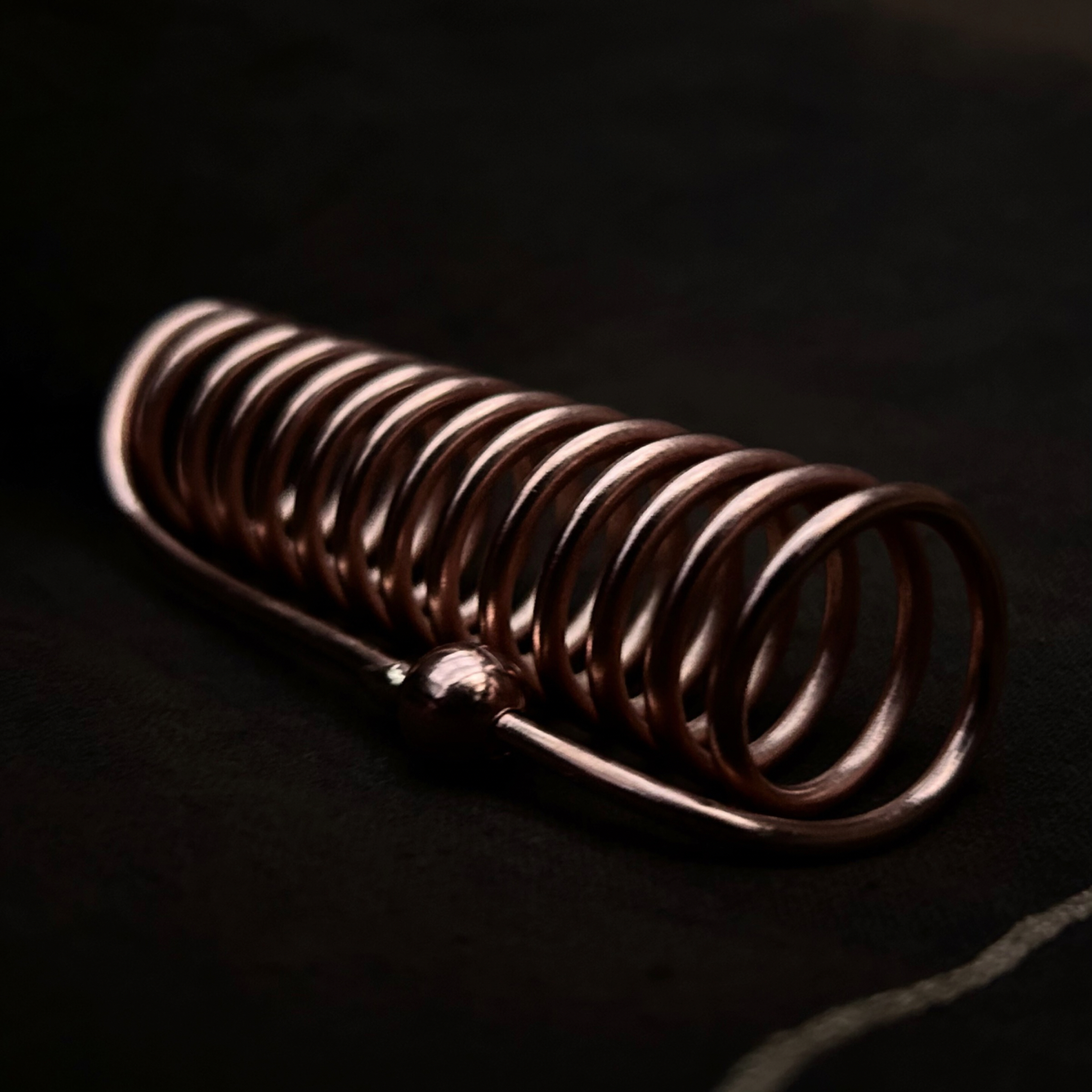 Acu-Vac Tensor Coil - Practitioner Activation Energy Tool - Royal Cubit 144Mhz - Copper - Frequency Energy Healing - Pain Relief