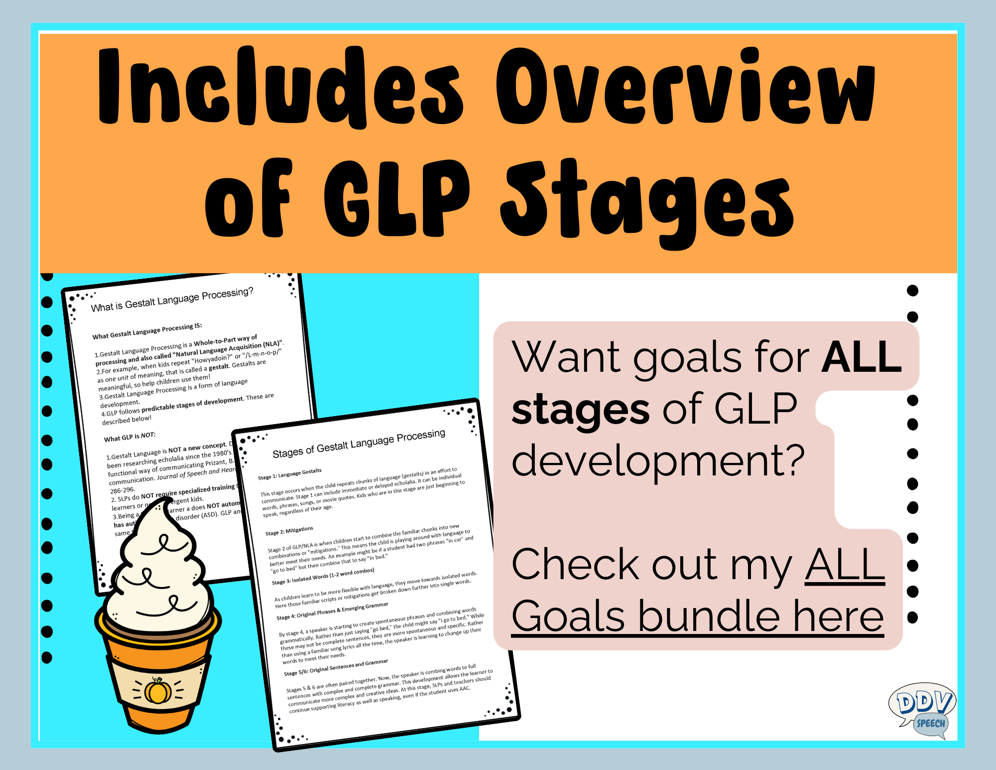 Ultimate Autism Goals & Handouts Bundle