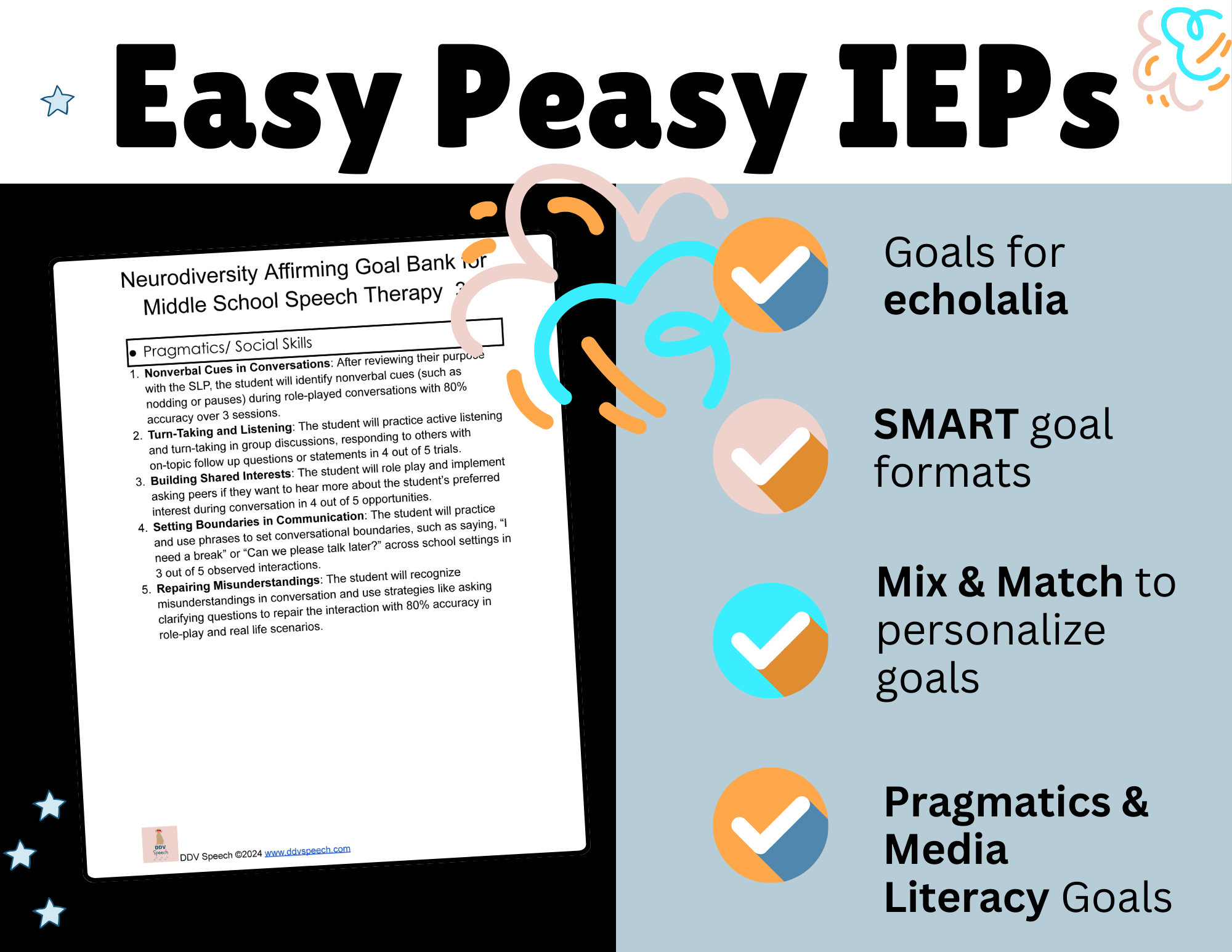 Neurodiversity Affirming IEP & Handouts Bundle