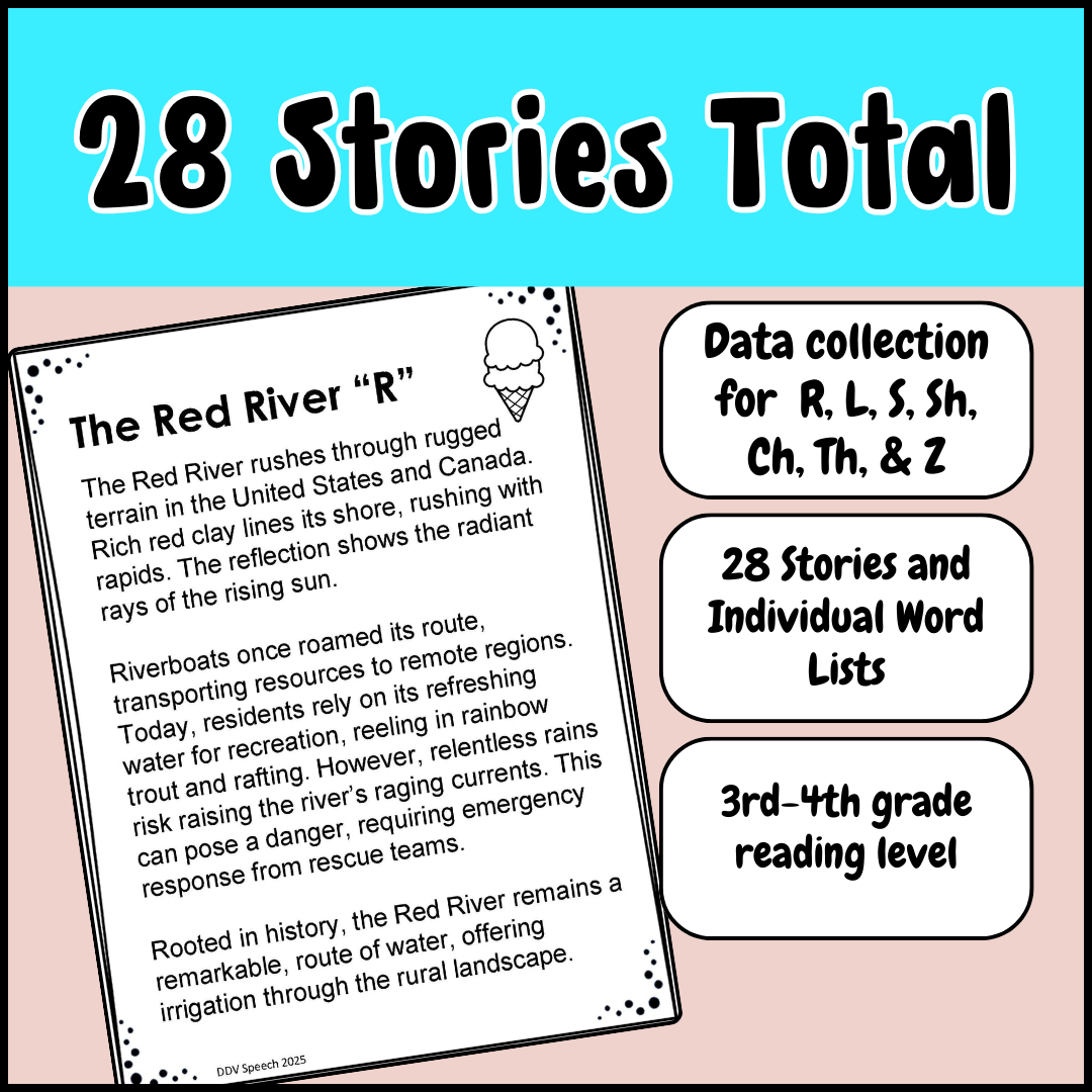 Articulation Stories for Carryover Bundle | All 4 Seasons