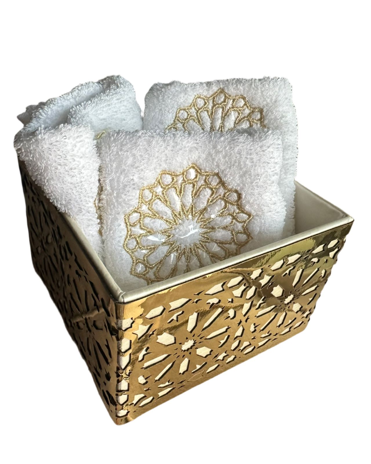 Luxurious Hand Towels in Decorative Box
