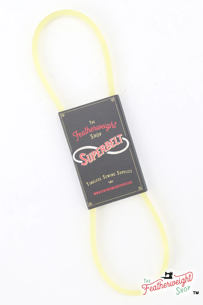 SUPERBELT, WHITE V-Belt for Singer Featherweight 221 or 222