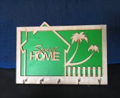 Wall-mounted Key Holder Wooden
